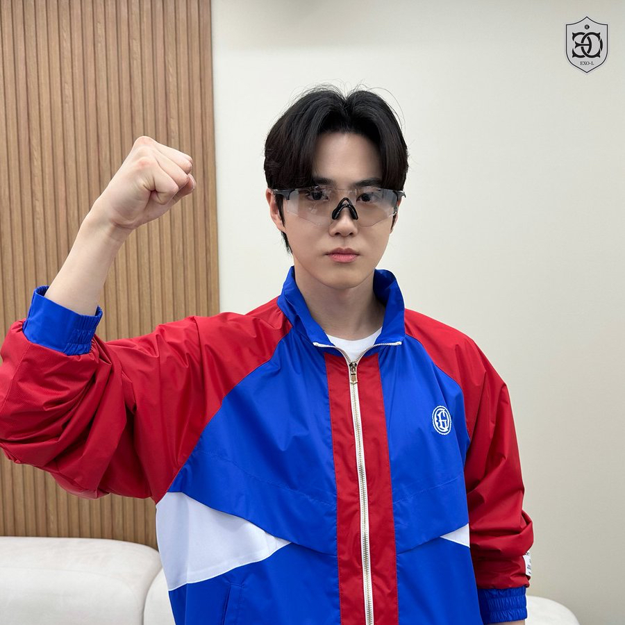 A moment captured by Suho (EXO)'s fan