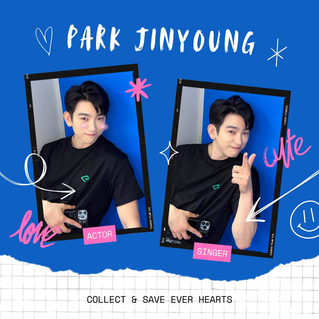 A moment captured by Jinyoung (GOT7)'s fan