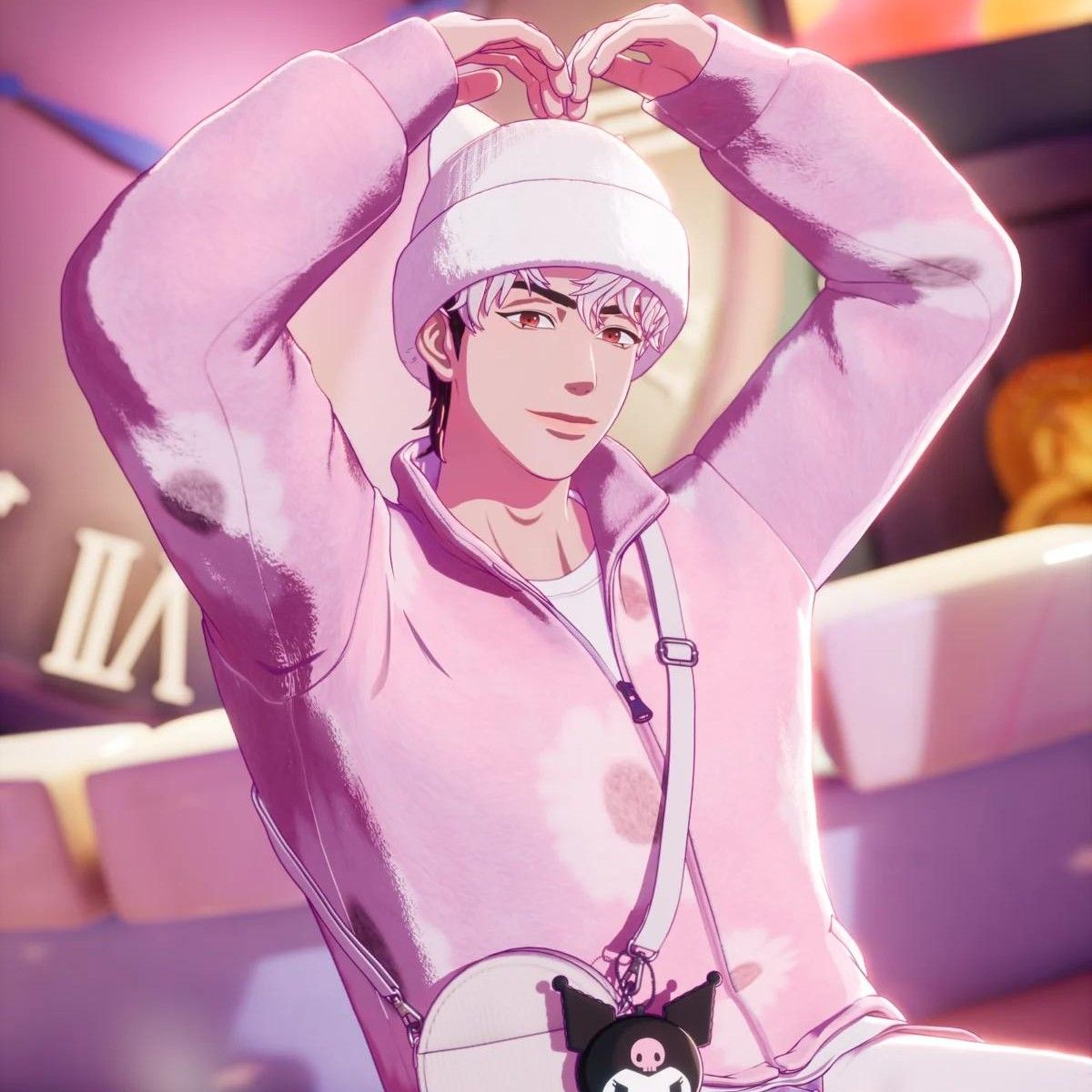 A moment captured by Eunho (PLAVE)'s fan