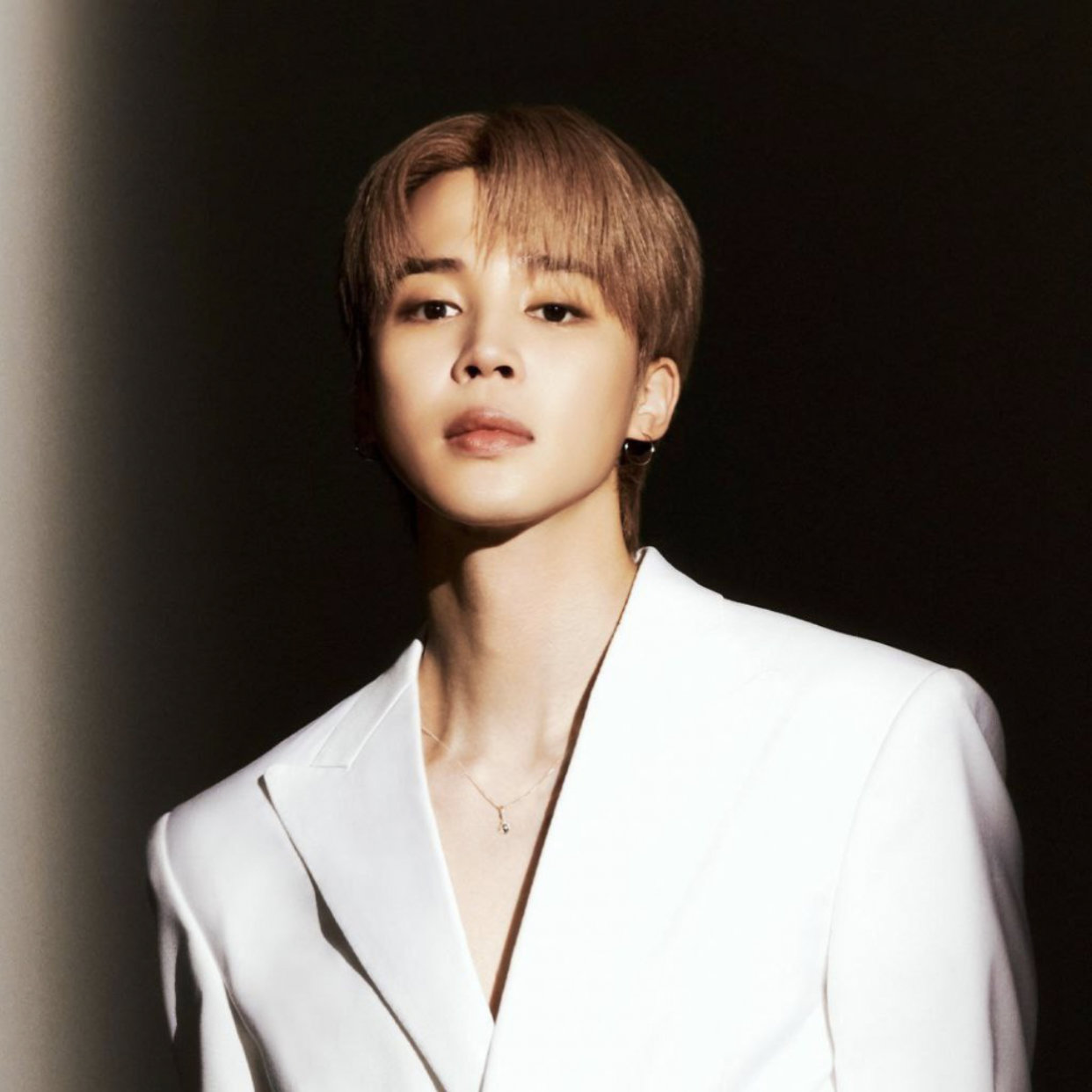 Recent activity shot of Jimin (BTS)