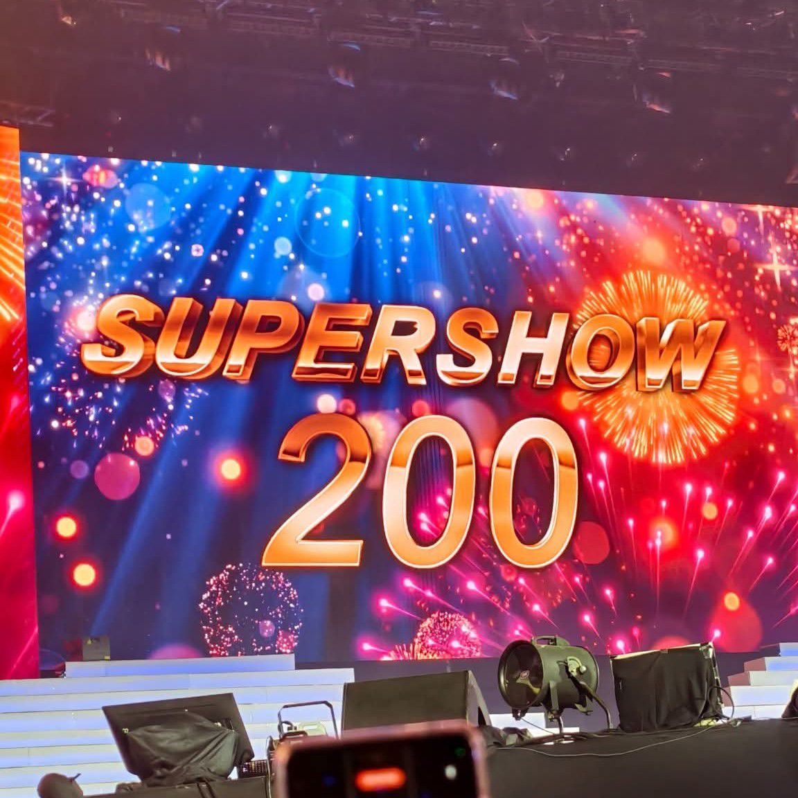 Recent activity shot of Super Junior
