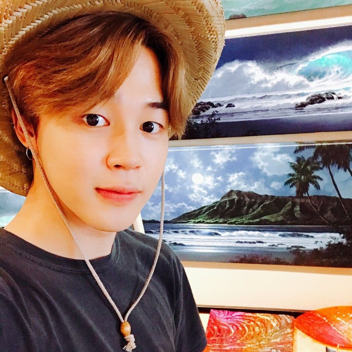 A moment captured by Jimin (BTS)'s fan
