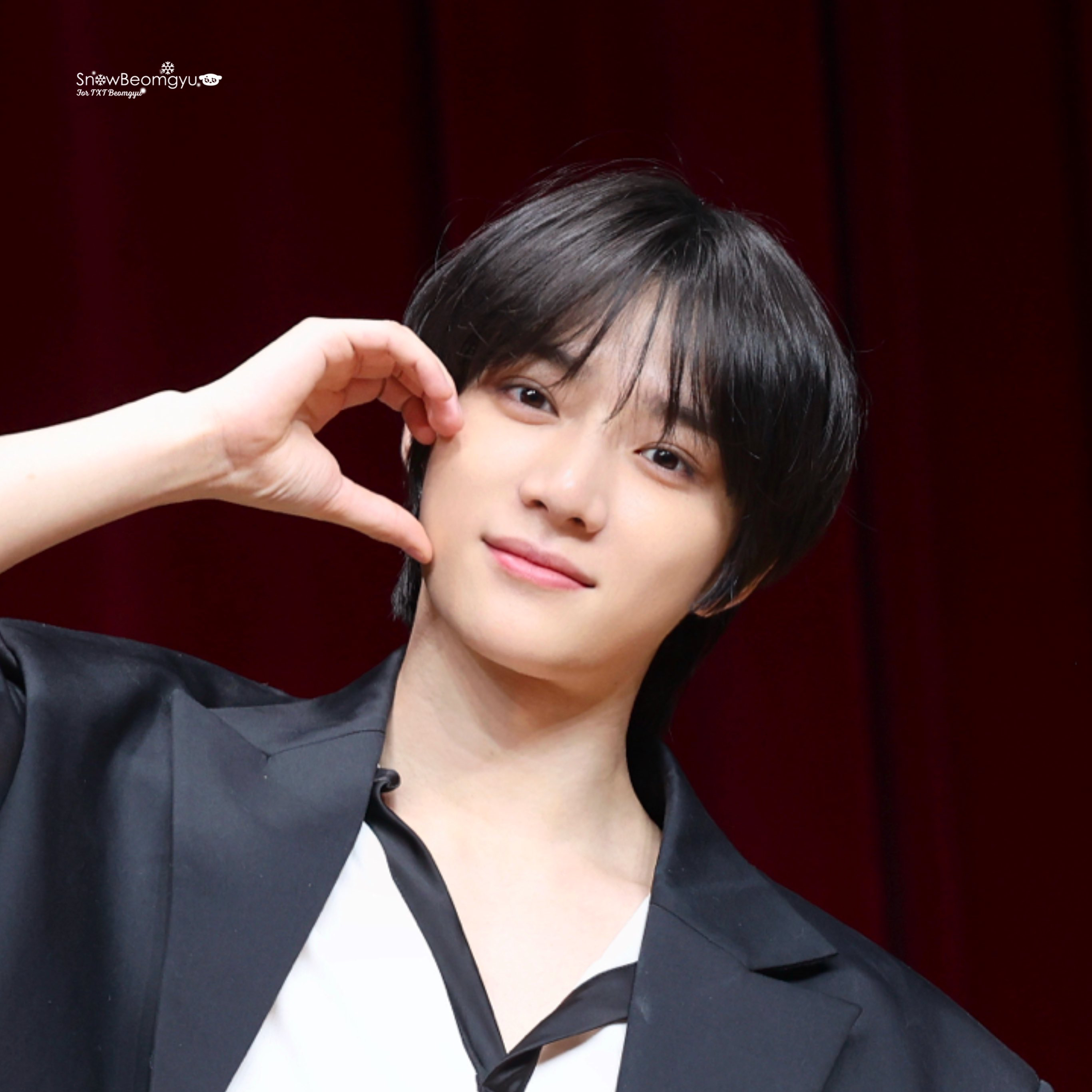 A moment captured by Beomgyu (TOMORROW X TOGETHER)'s fan