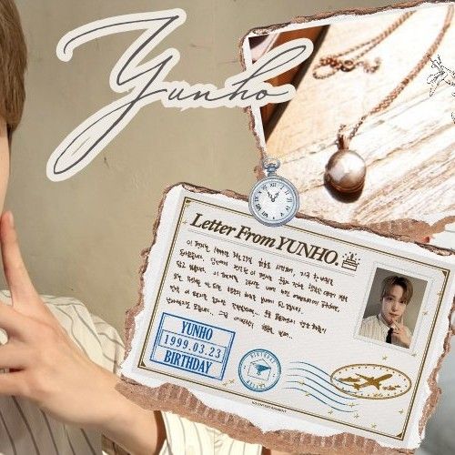 Recent activity shot of Yunho (ATEEZ)