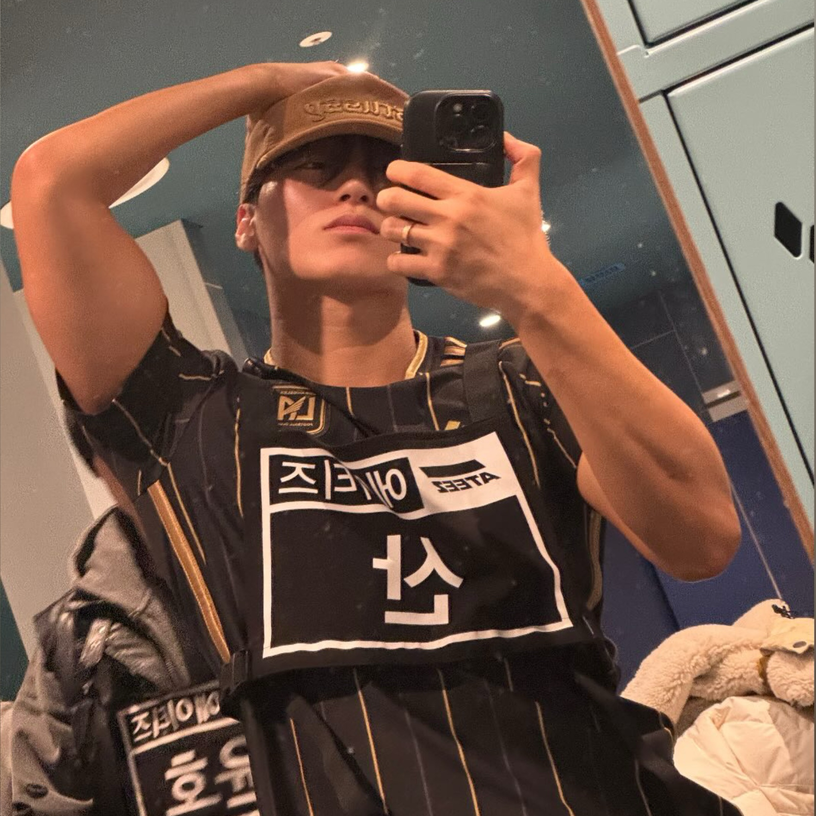 Recent activity shot of San (ATEEZ)