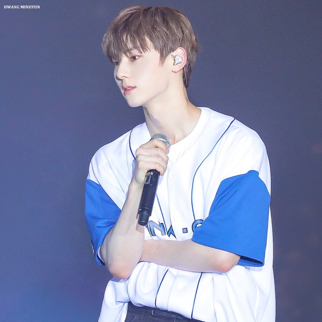 Recent activity shot of Hwang Minhyun