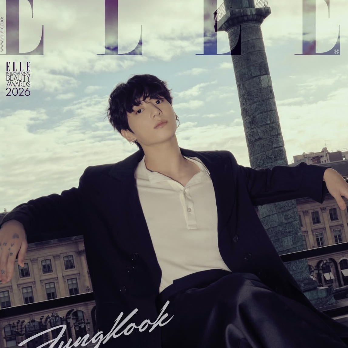 A moment captured by Jungkook (BTS)'s fan