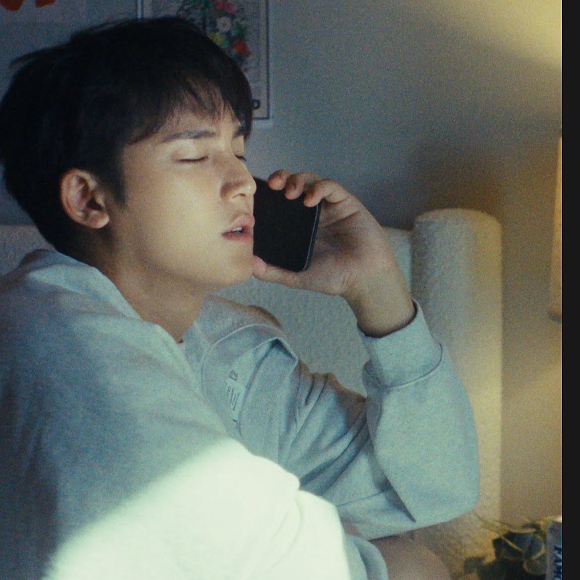 A moment captured by Mingyu (SEVENTEEN)'s fan