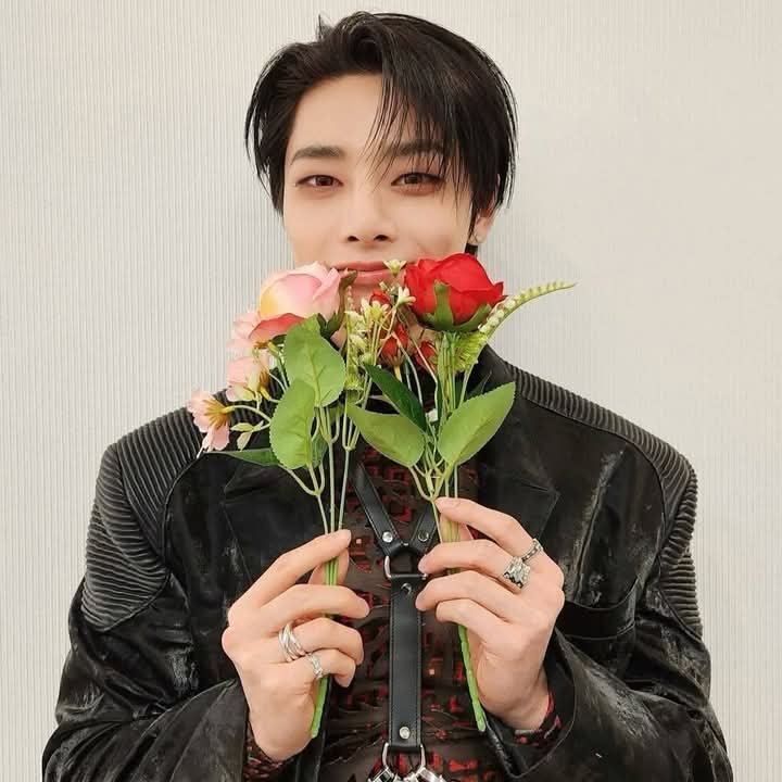 A moment captured by I.N (Stray Kids)'s fan