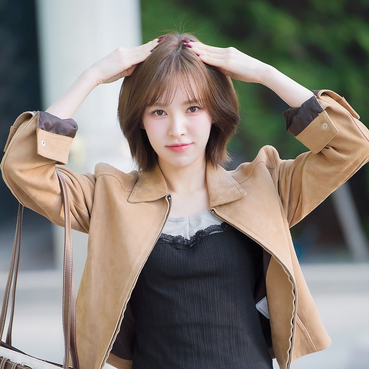 Behind-the-scenes cut of Wendy (Red Velvet)