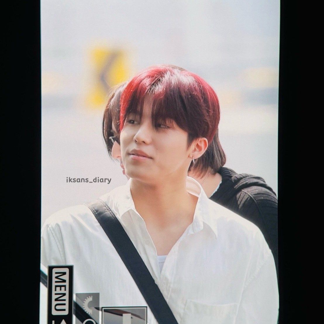 A moment captured by Park Jeongwoo (TREASURE)'s fan