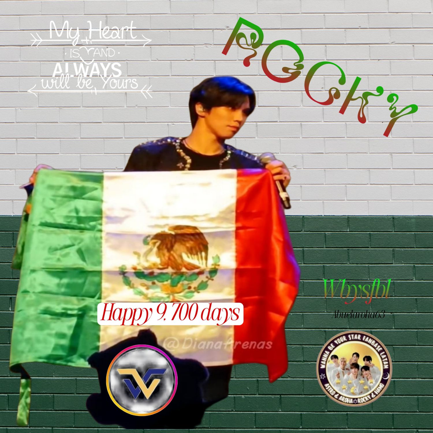 Recent activity shot of Rocky