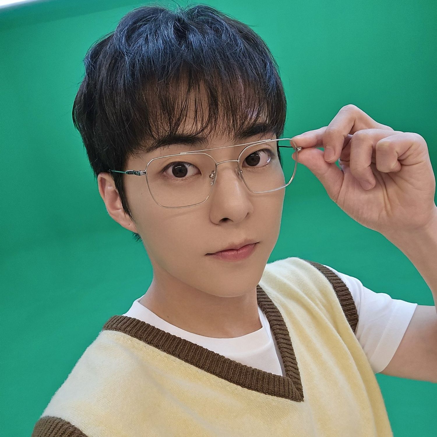 A moment captured by Xiumin (EXO)'s fan