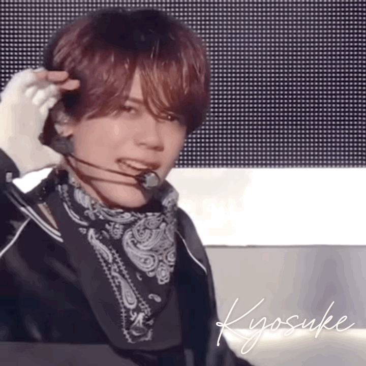 Behind-the-scenes cut of Fujimaki Kyosuke (INI)
