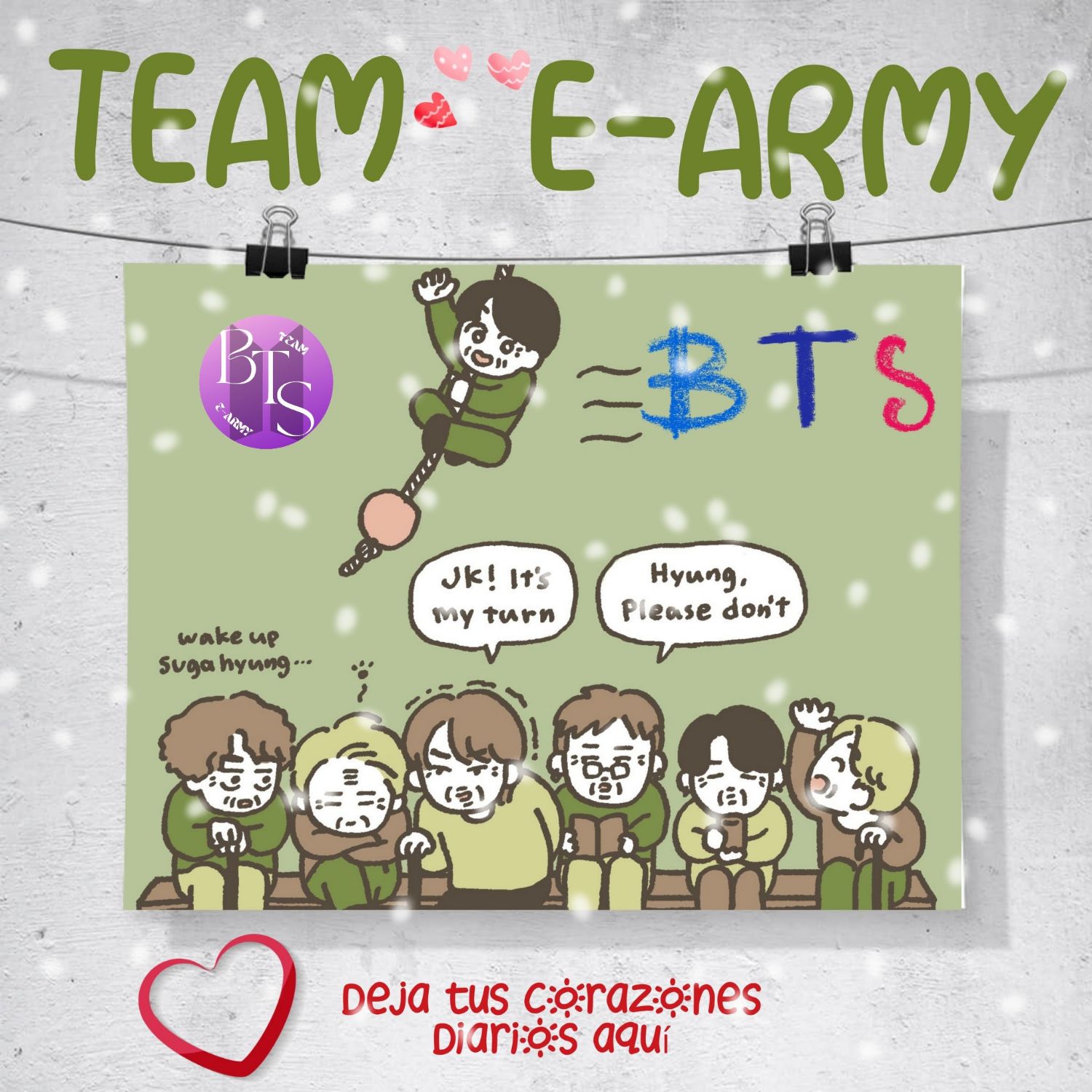 Behind-the-scenes cut of BTS