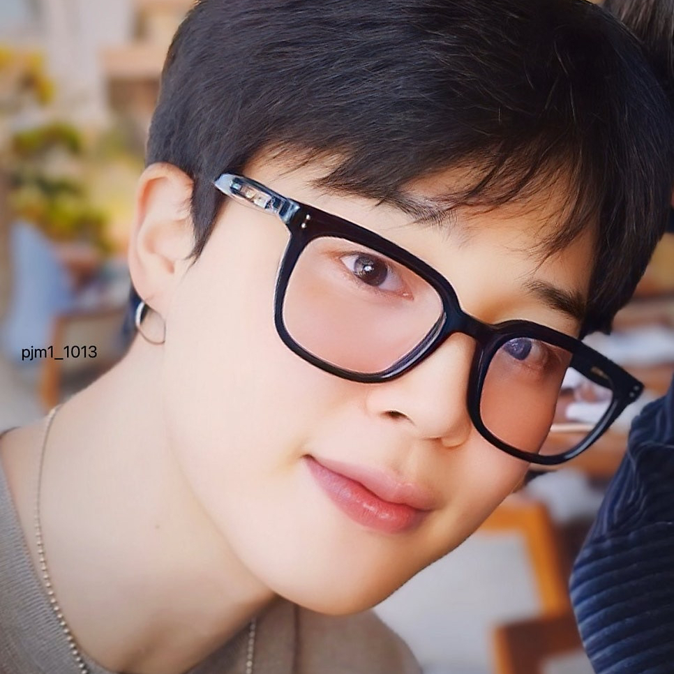 Recent activity shot of Jimin (BTS)