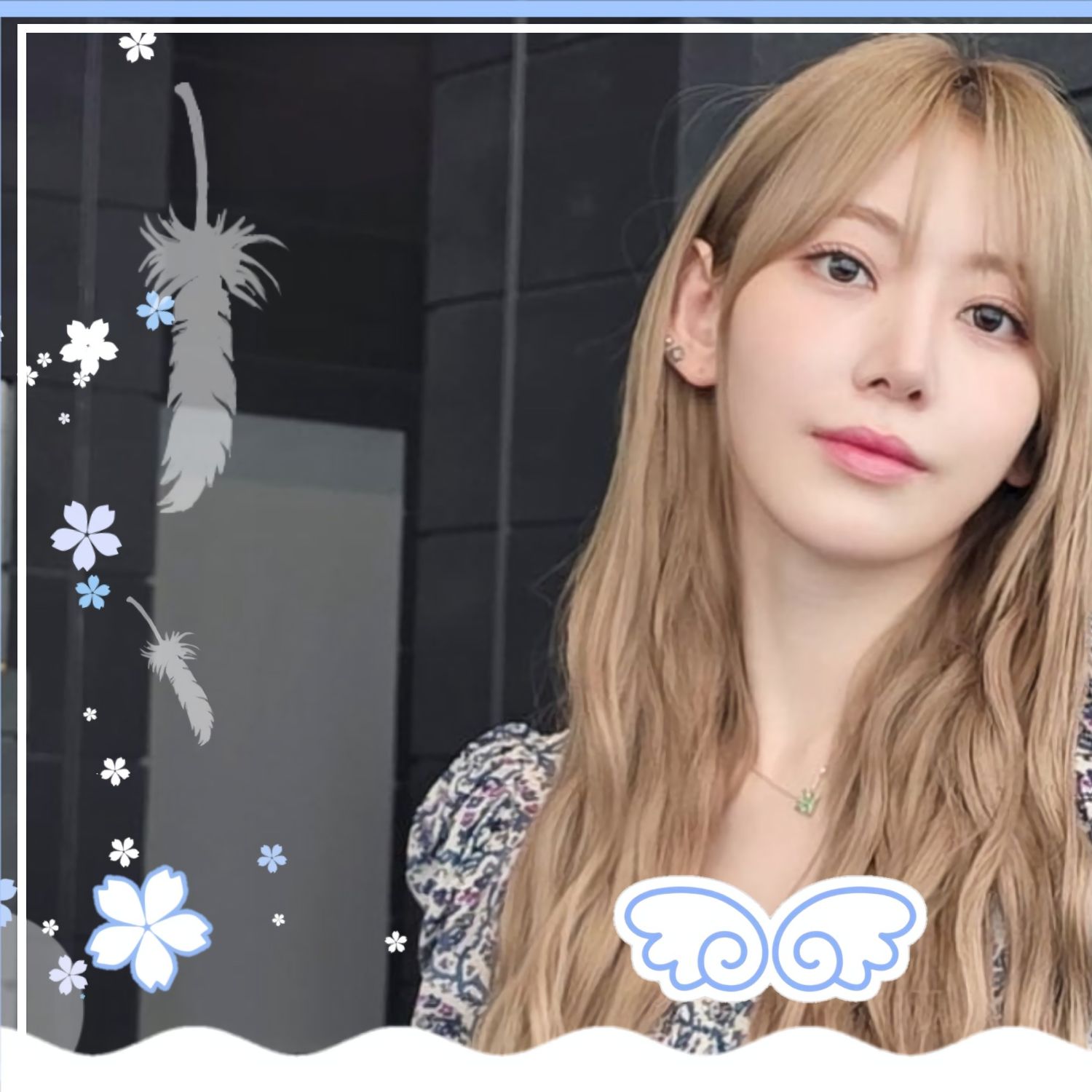 Recent activity shot of Sakura (LE SSERAFIM)