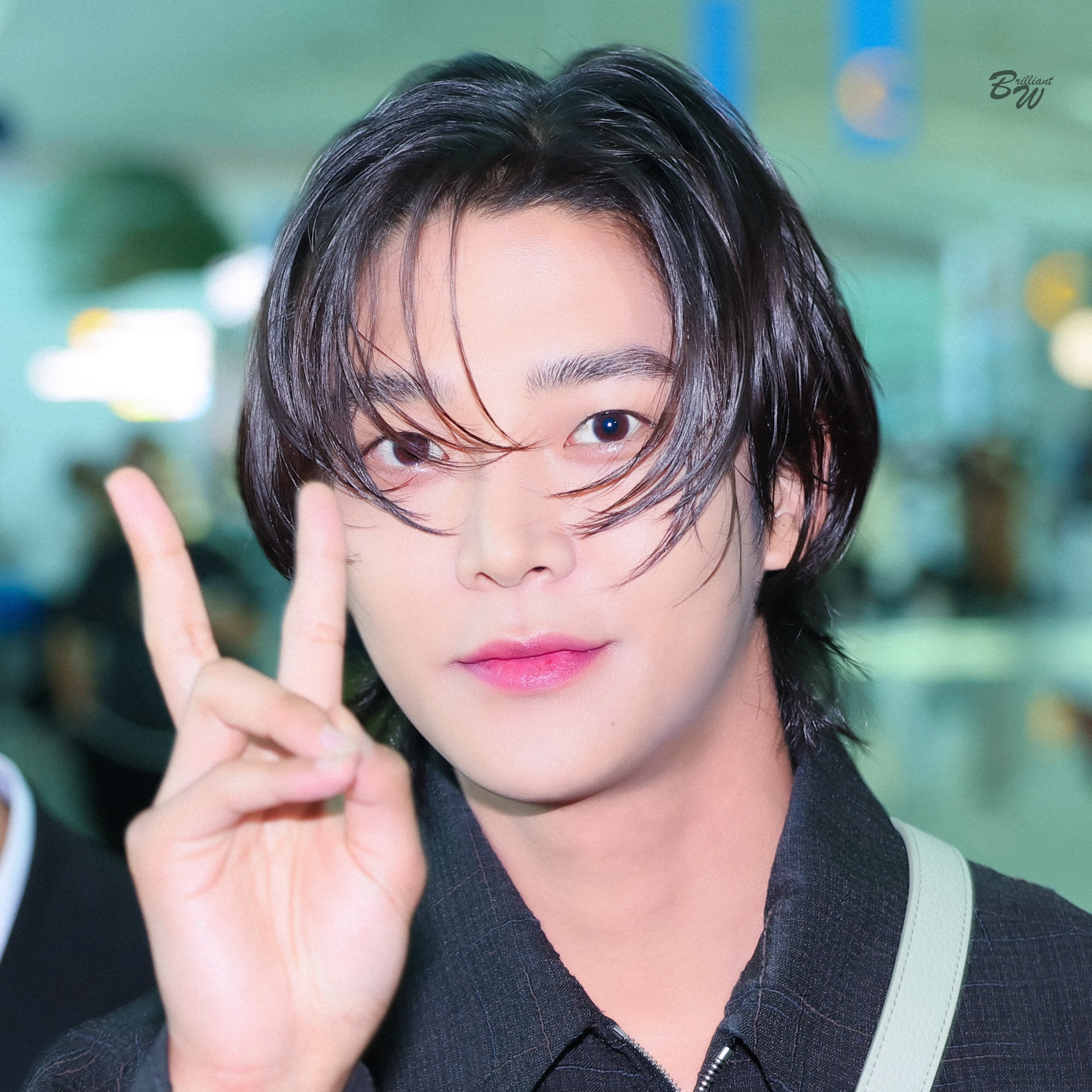 A moment captured by Rowoon's fan