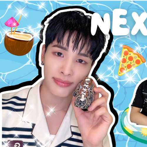 Recent activity shot of Haru (NEXZ)