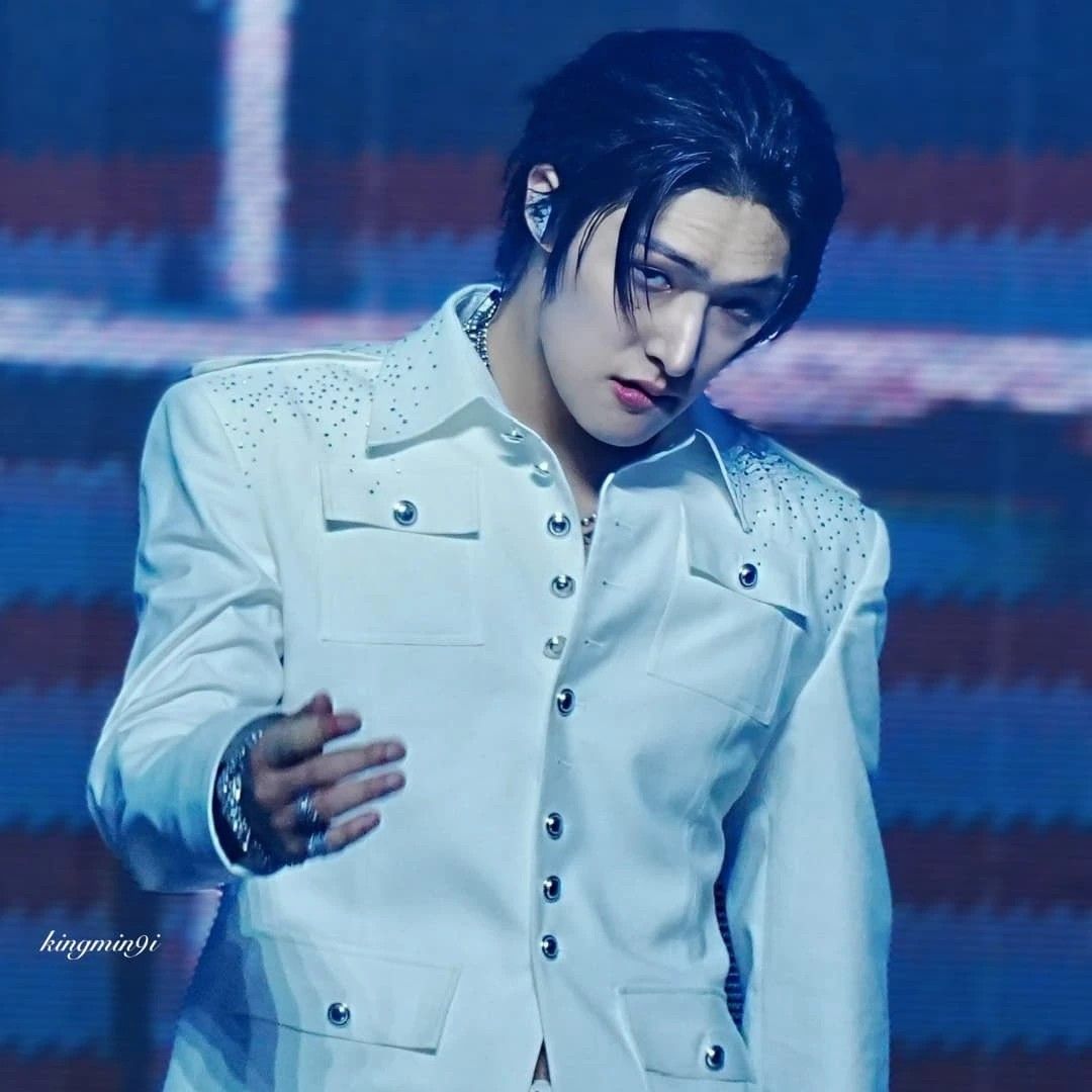 A moment captured by Mingi (ATEEZ)'s fan