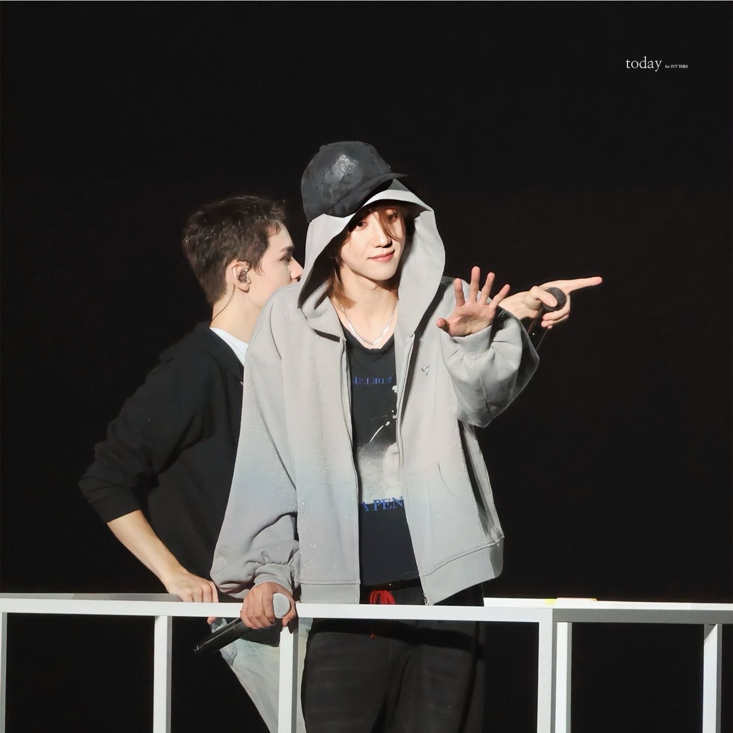 Recent activity shot of The 8 (SEVENTEEN)