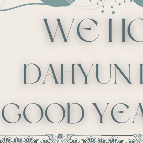 Recent activity shot of Dahyun (TWICE)