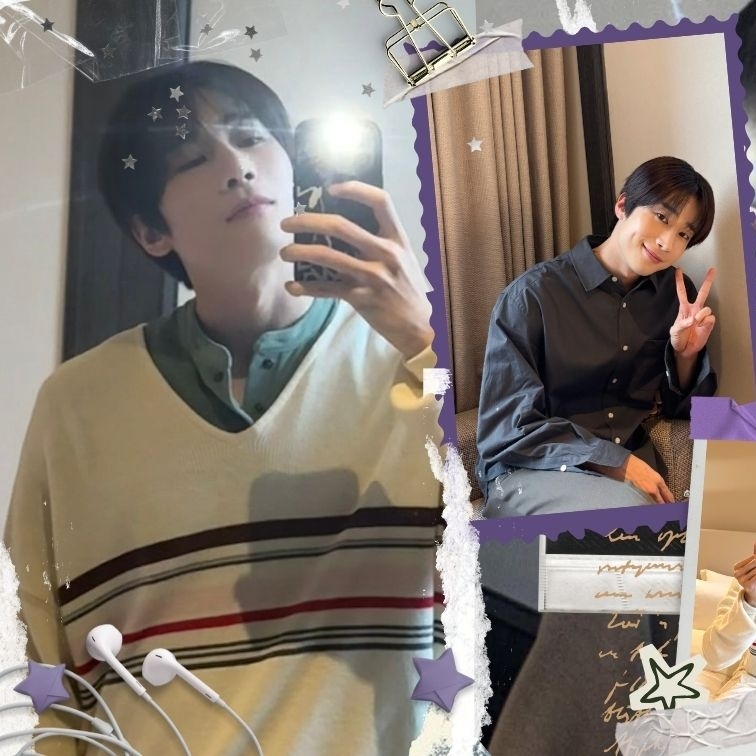 Behind-the-scenes cut of Han Seungwoo
