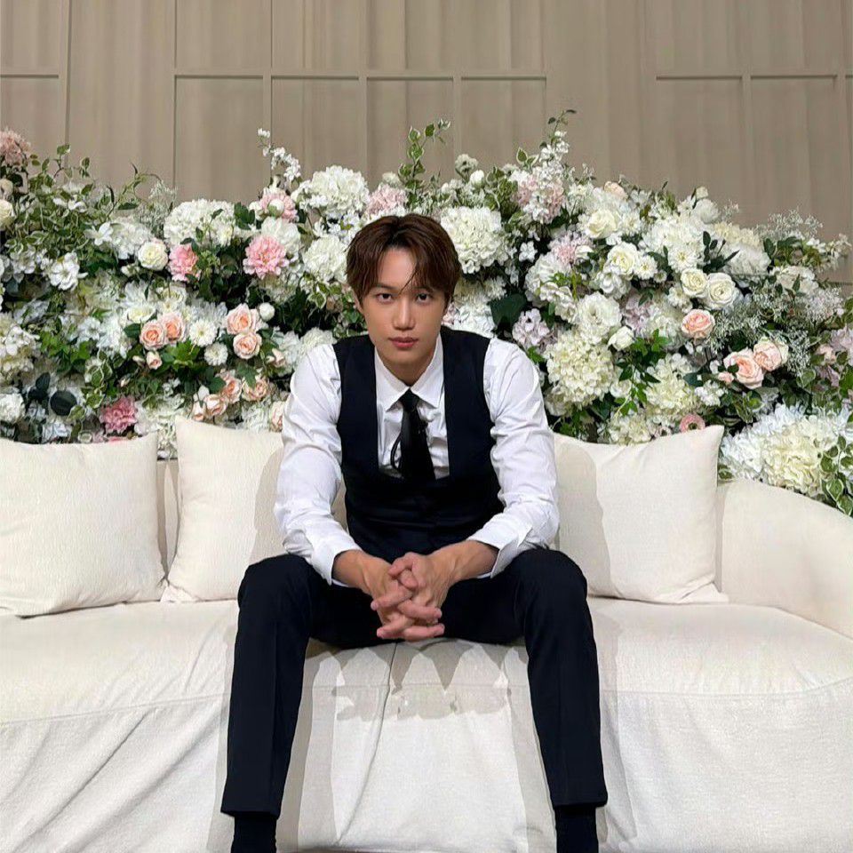 Recent activity shot of Kai (EXO)