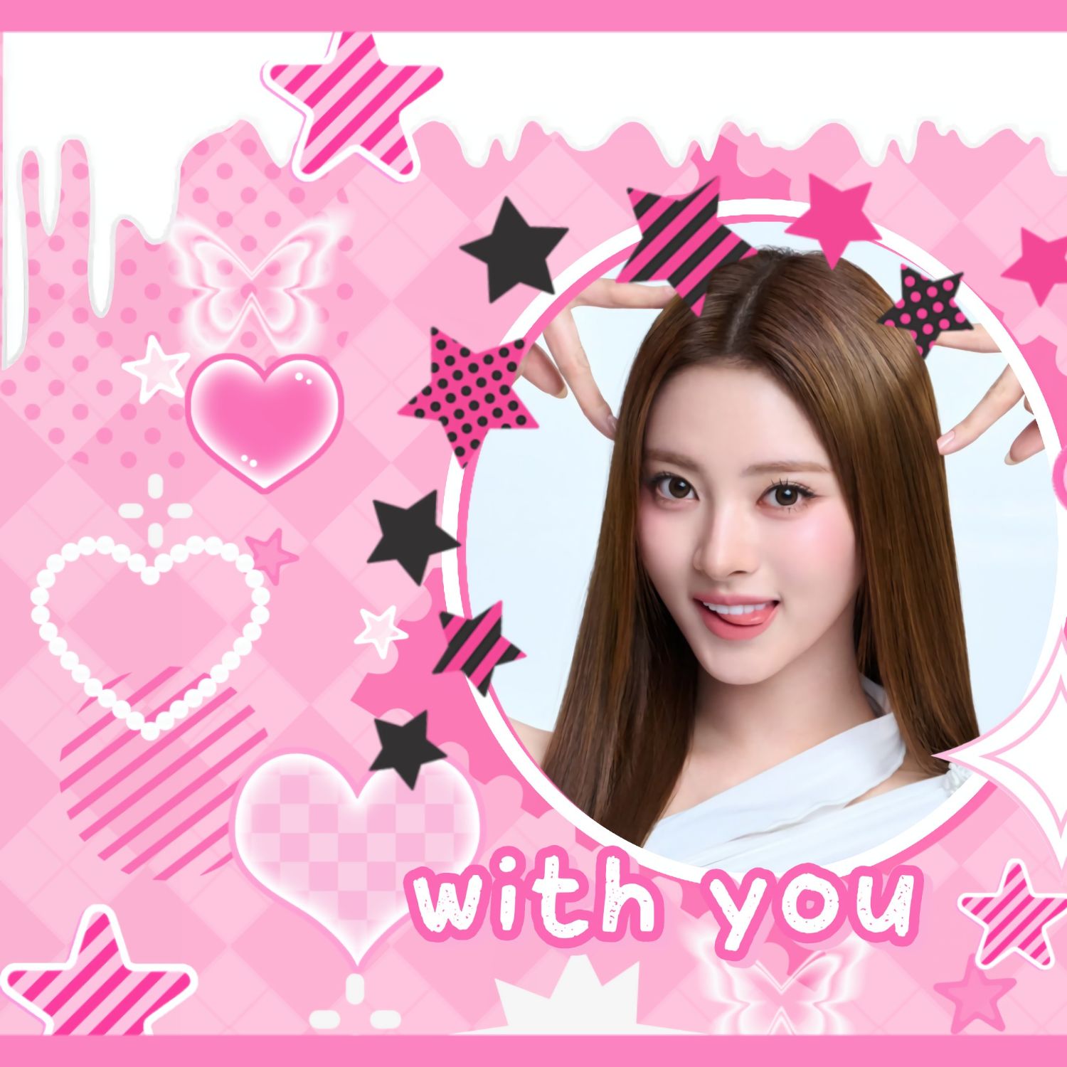 A moment captured by Anna (MEOVV)'s fan