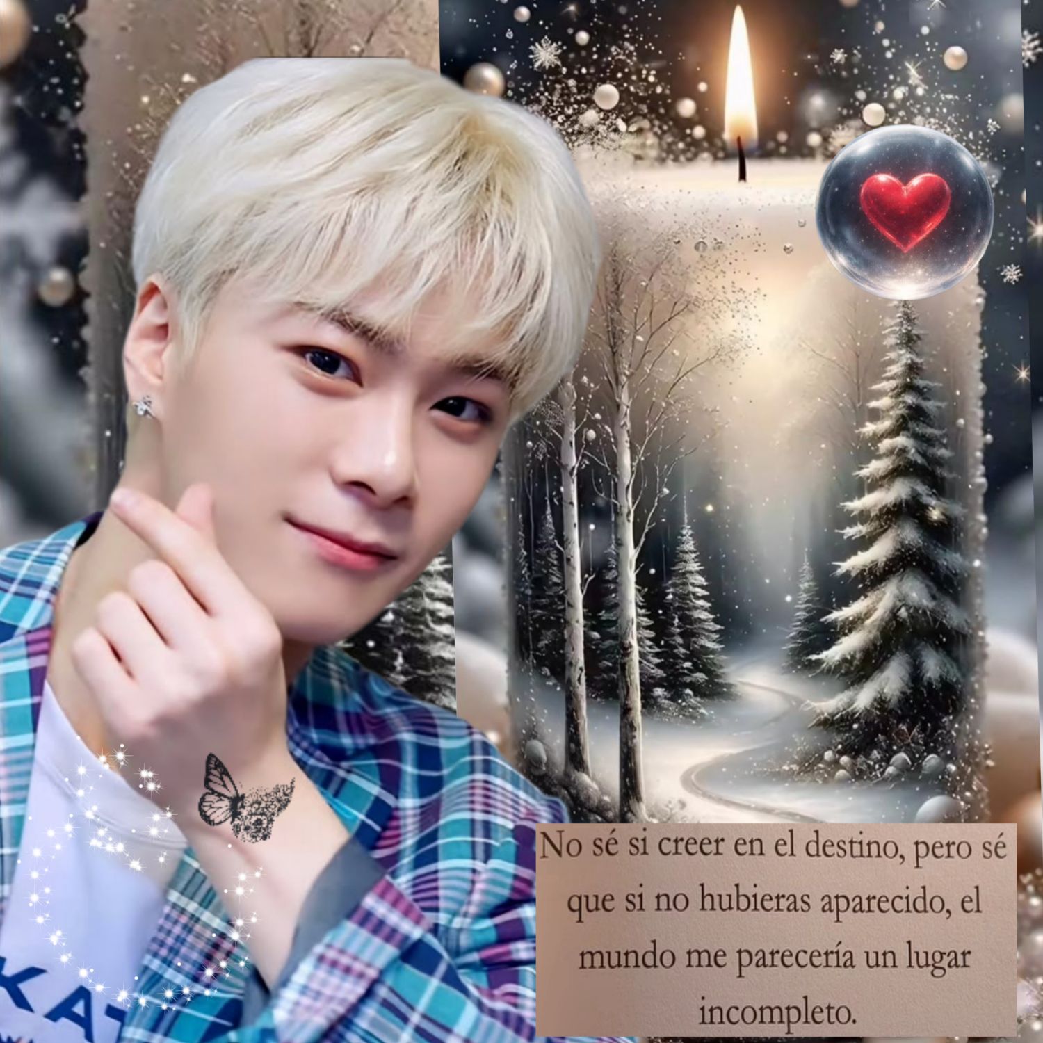 A moment captured by Moonbin (ASTRO)'s fan