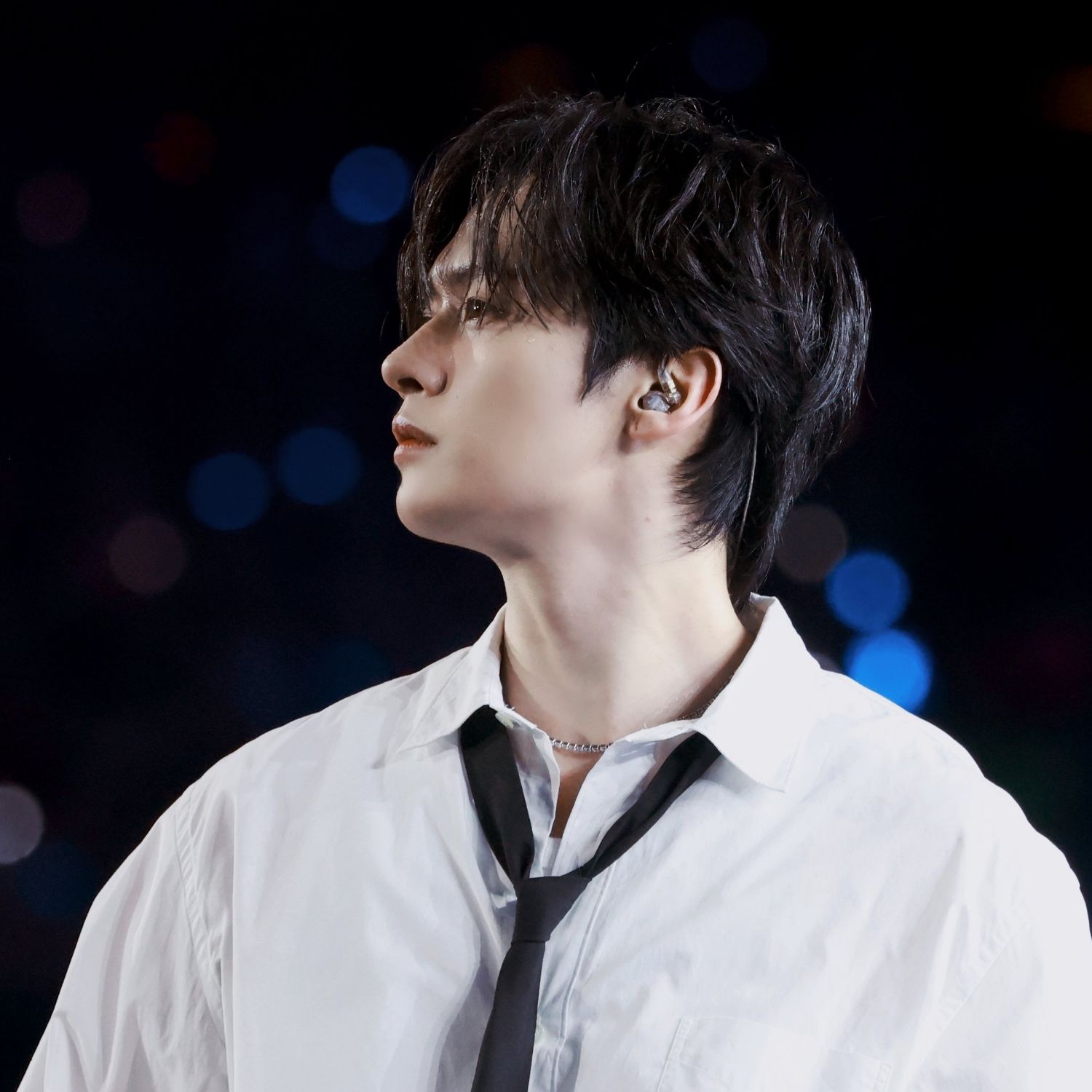 A moment captured by Lee Know (Stray Kids)'s fan