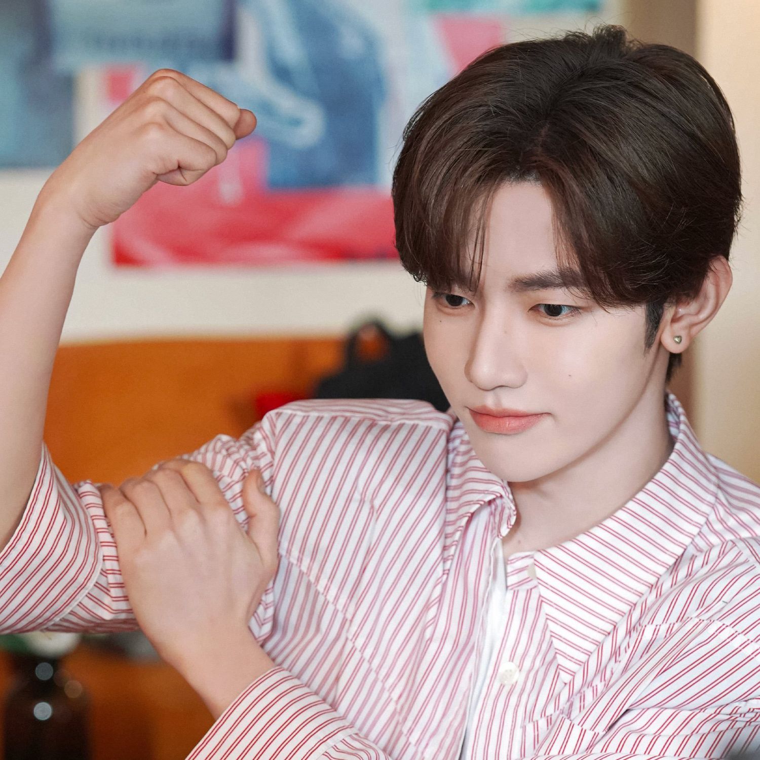 Behind-the-scenes cut of Zhang Hao (ZEROBASEONE)