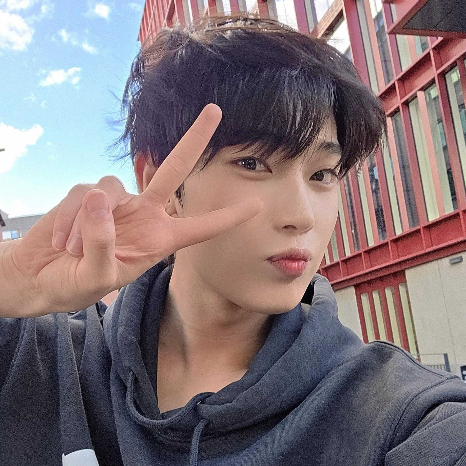 Momen yang diabadikan oleh penggemar Sunoo (ENHYPEN)