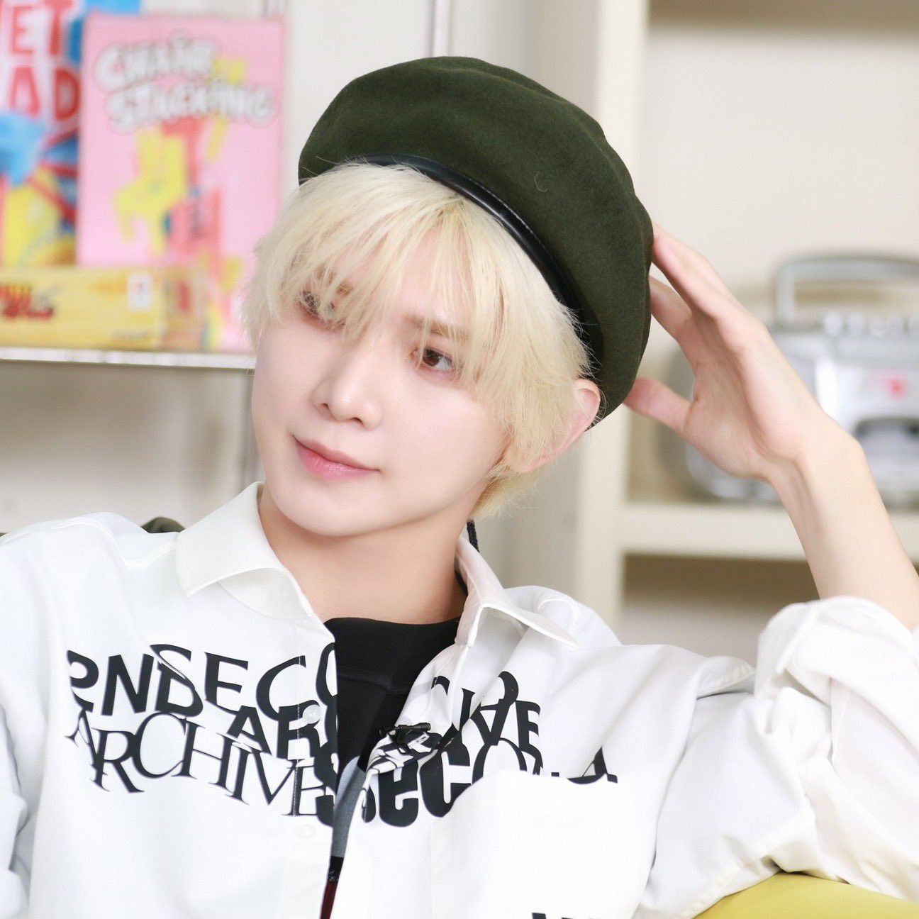 Recent activity shot of Yeosang (ATEEZ)