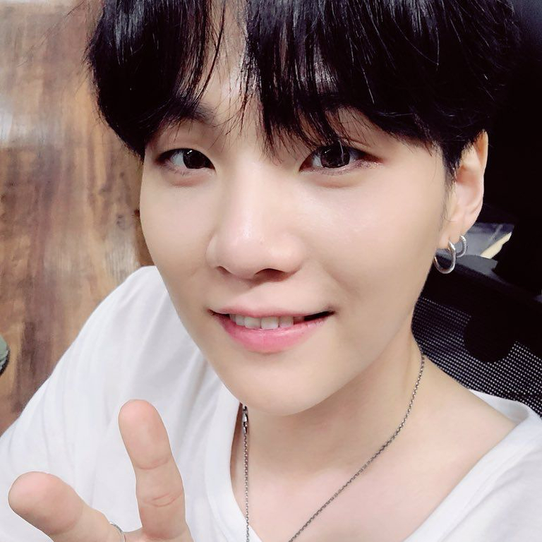 Recent activity shot of SUGA (BTS)