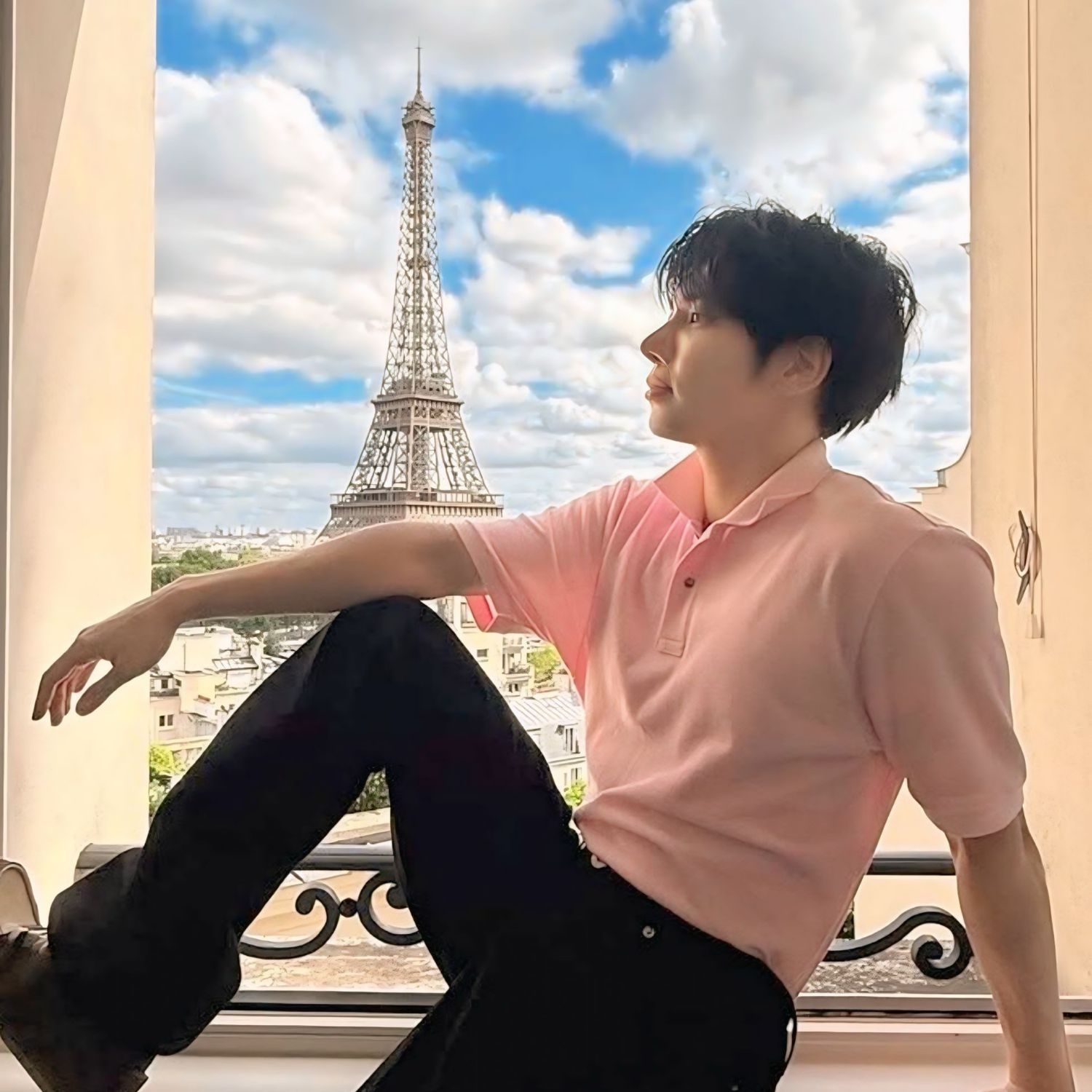A moment captured by Taehyun (TOMORROW X TOGETHER)'s fan