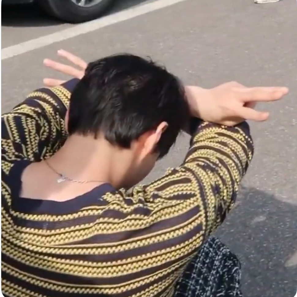 A moment captured by LEO (VIXX)'s fan