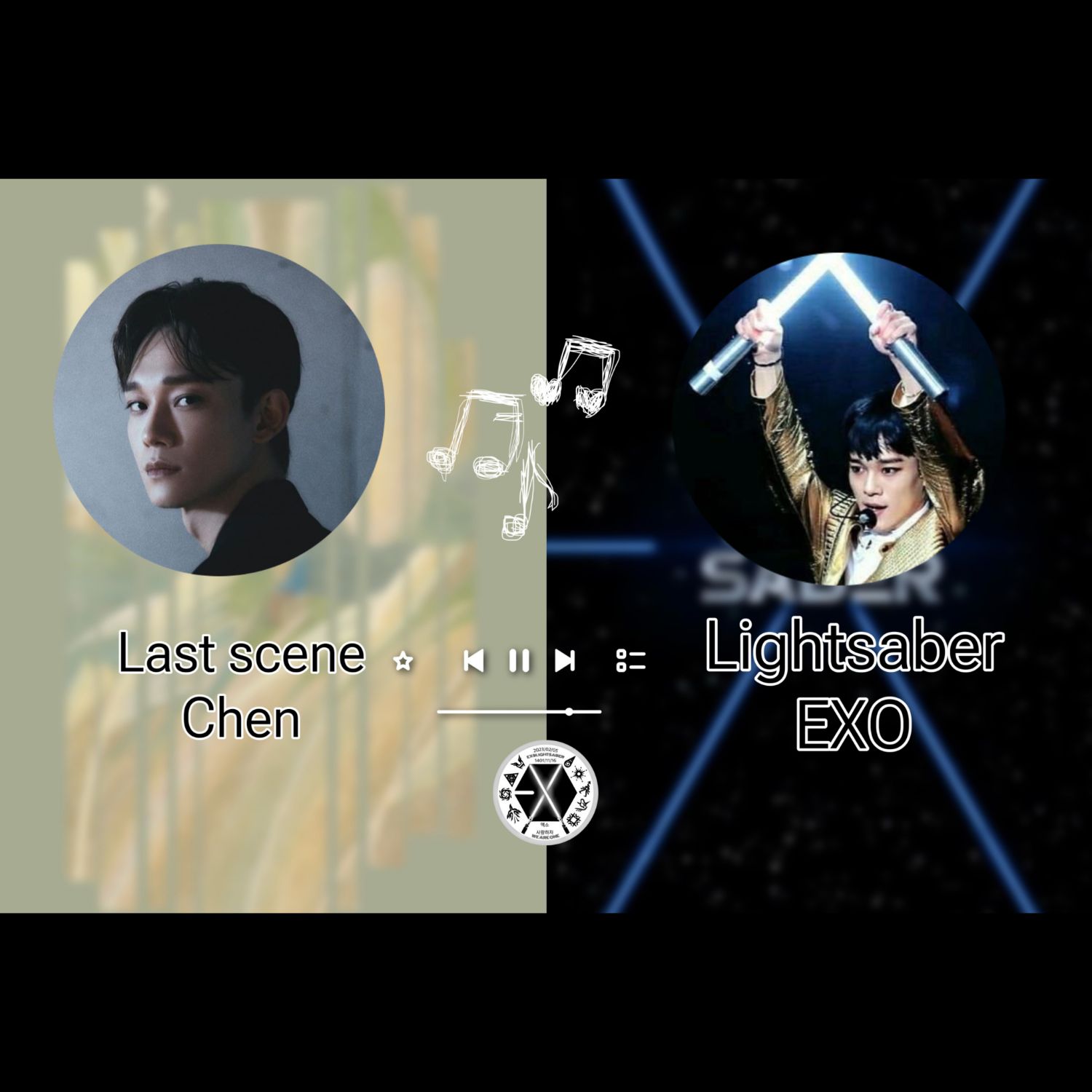 EXO粉絲拍下的瞬間