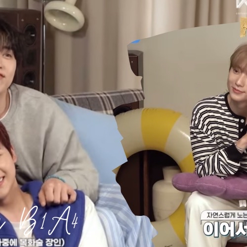 A moment captured by B1A4's fan
