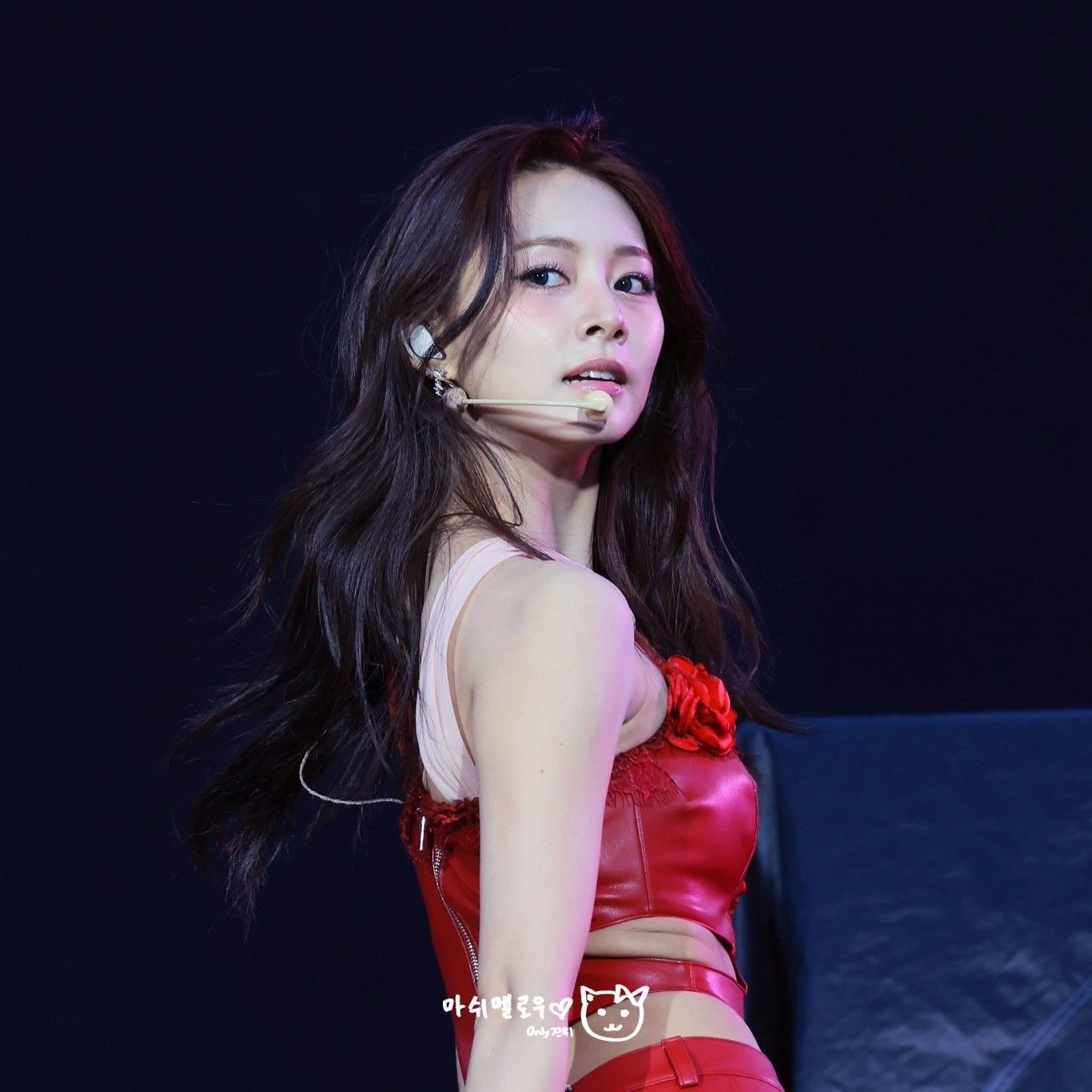 A moment captured by Tzuyu (TWICE)'s fan