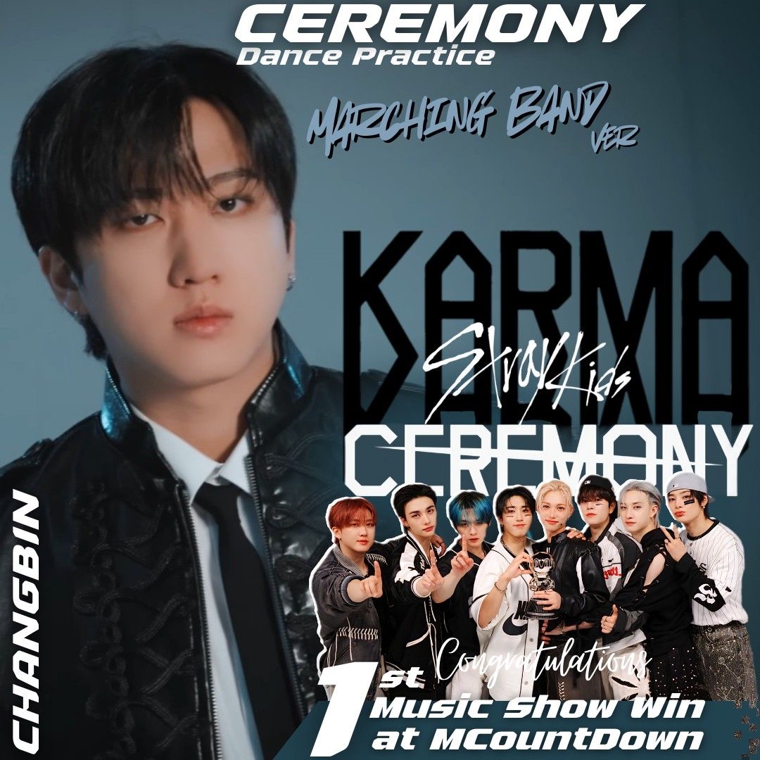 Recent activity shot of Changbin (Stray Kids)