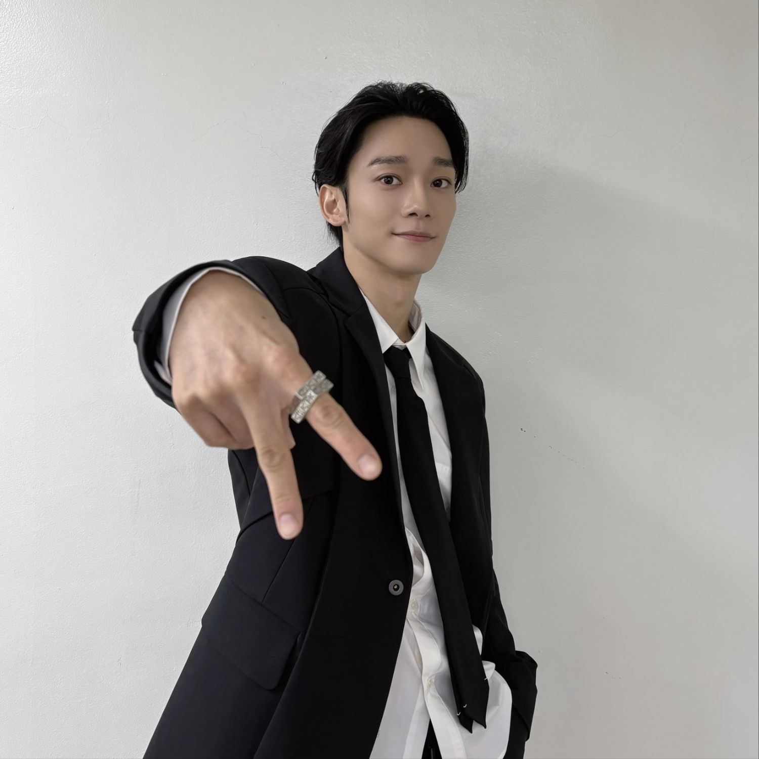 Recent activity shot of Chen (EXO)