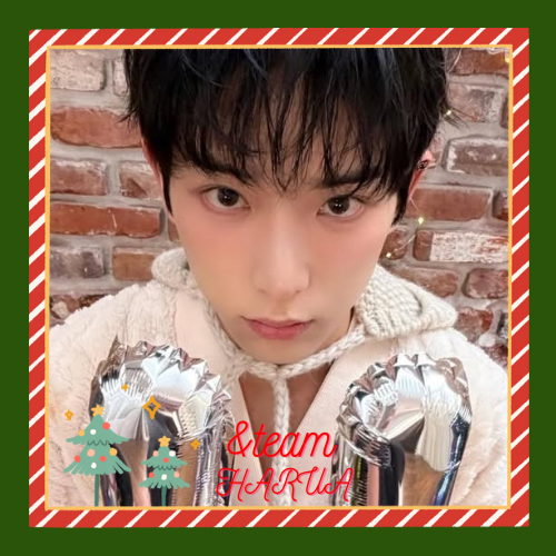 Behind-the-scenes cut of Harua (&TEAM)