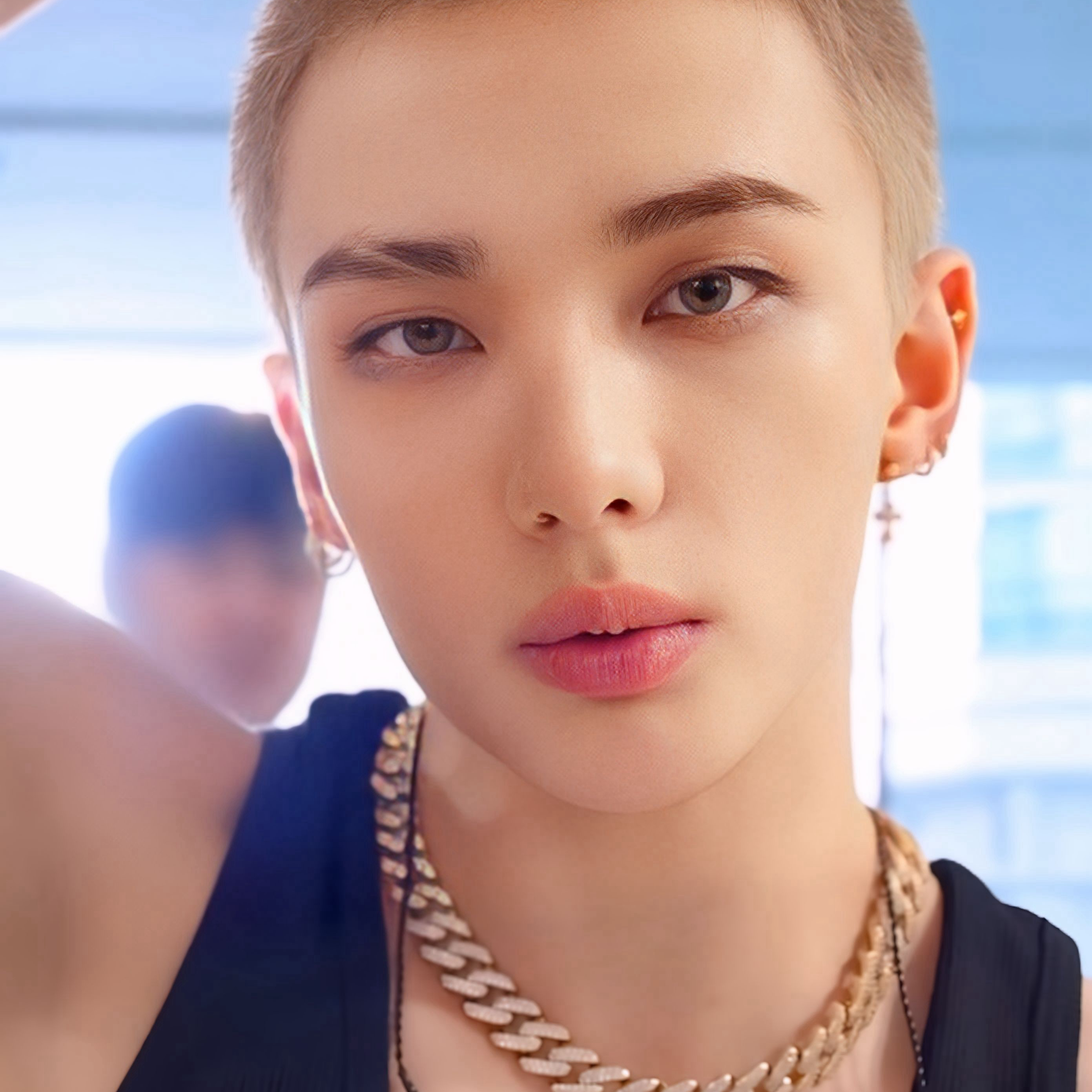Recent activity shot of Hyunjin (Stray Kids)
