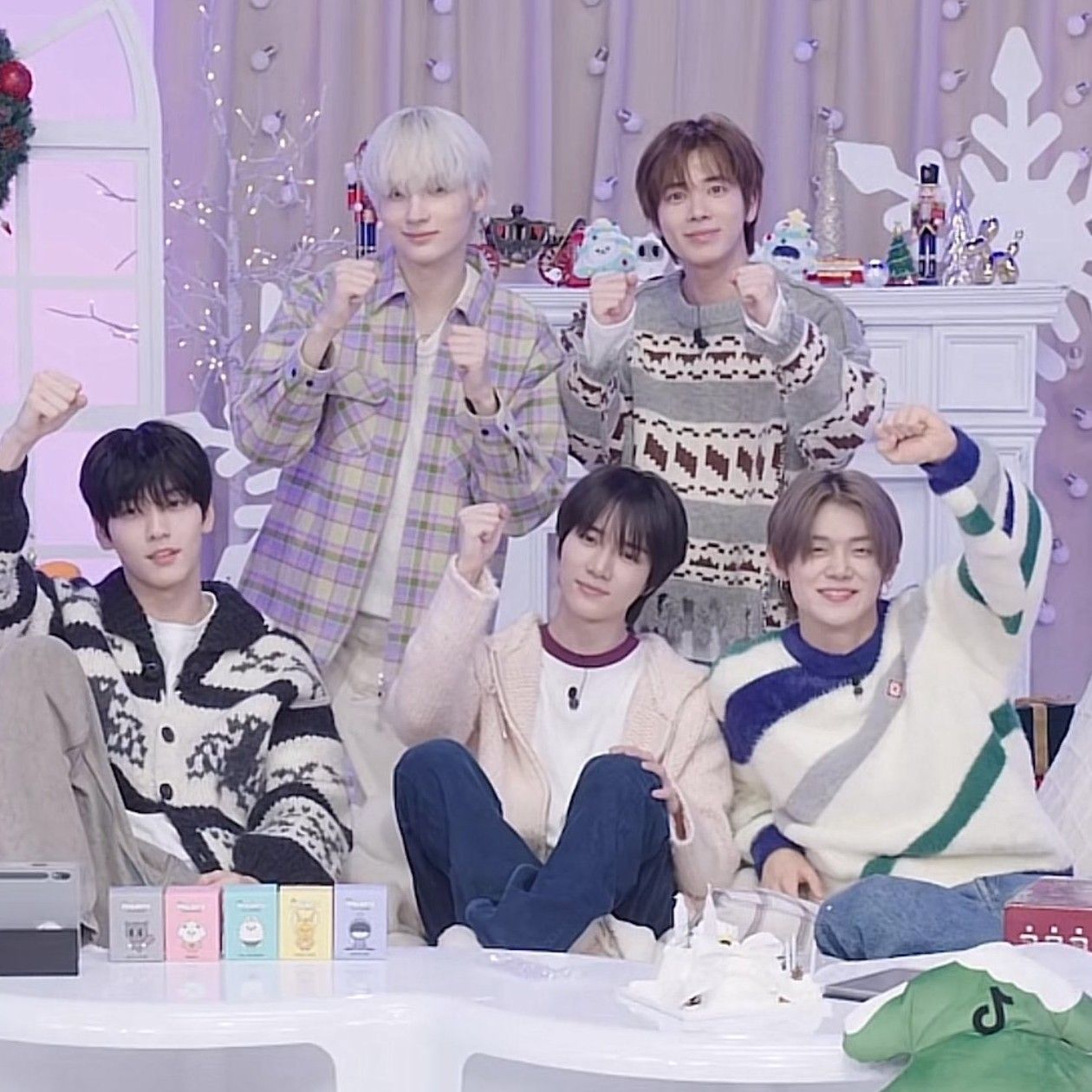 Recent activity shot of TOMORROW X TOGETHER