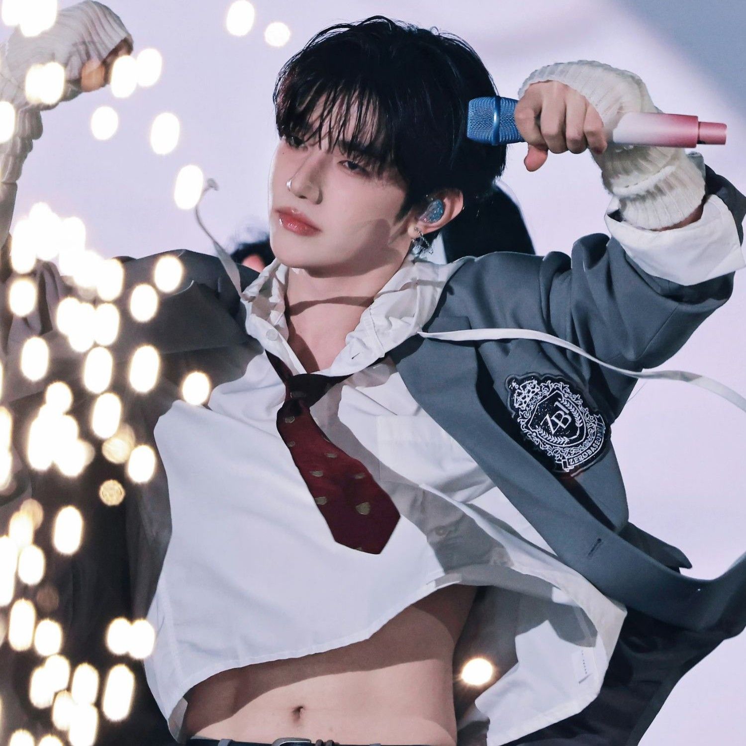 Recent activity shot of Zhang Hao (ZEROBASEONE)