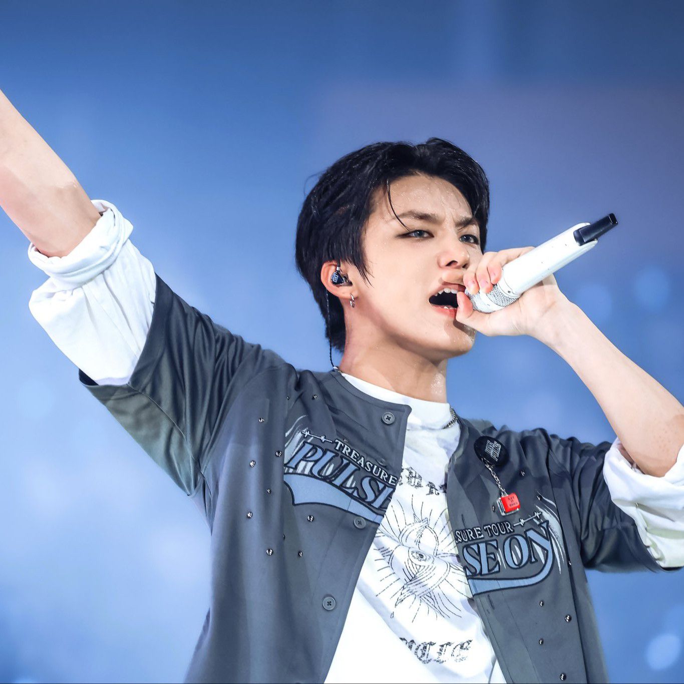 Momen yang diabadikan oleh penggemar Park Jeongwoo (TREASURE)