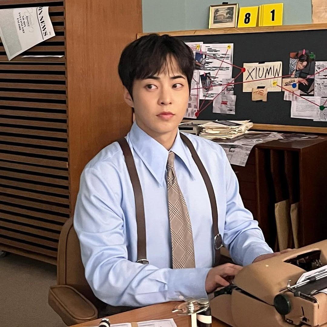 Recent activity shot of Xiumin (EXO)