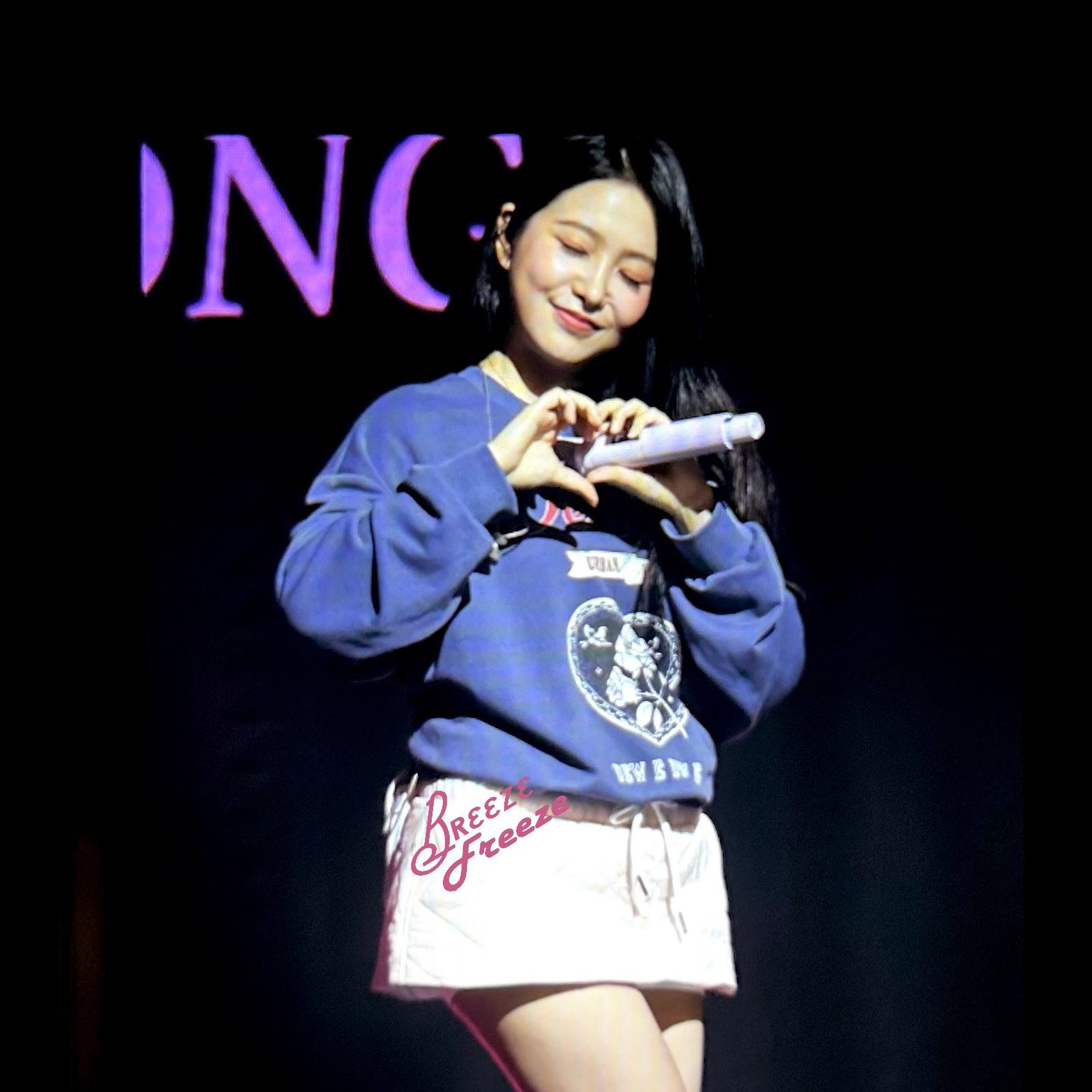 A moment captured by Yeri (Red Velvet)'s fan