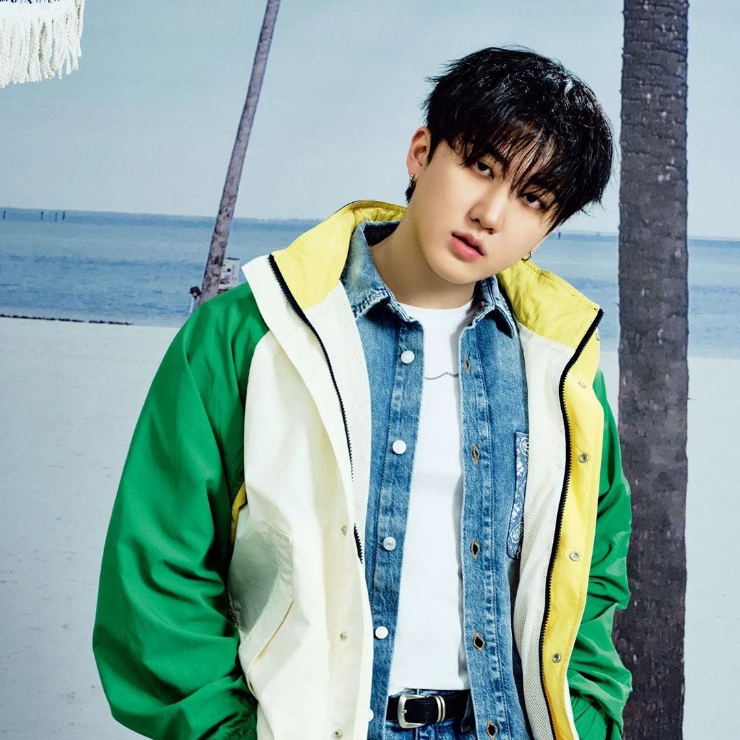 Recent activity shot of Changbin (Stray Kids)